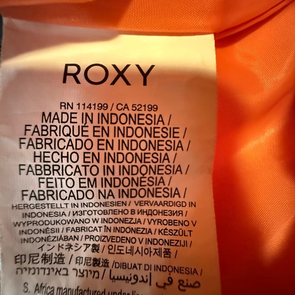Roxy Backyard Snowboard Ski Pants‎ Coral Women Size S - Picture 9 of 15